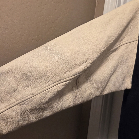 Vintage GUESS Jeans Varsity Jacket Leather Sleeves Guess Club Marciano - Picture 10 of 12